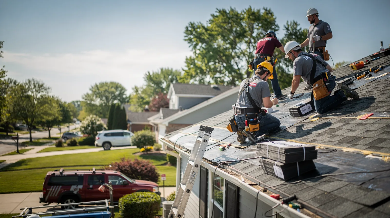 Roof Repair in Hillsdale, IL around you